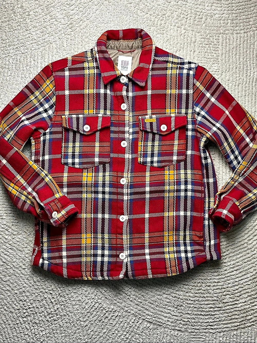 Topo Designs Mountain Shirt Jacket Women’s Size Small